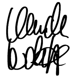 signature de Claudia Michelsen