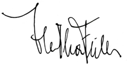 signature de Hertha Feiler
