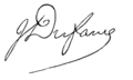 Signature de Jules Dufaure