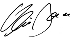 signature d'Olivia Jones