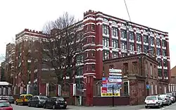 Usine Wallaert rue Jean-Jaurès et rue Desaix en 2017 (activités tertiaires)