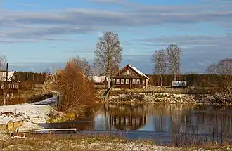 Un étang à Ouspenié.