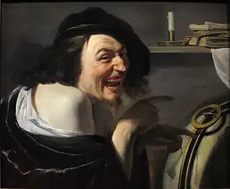Démocrite par Johannes Moreelse, 1630, Utrecht Centraal Museum