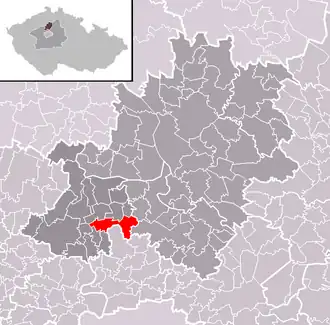 Localisation de Úžice