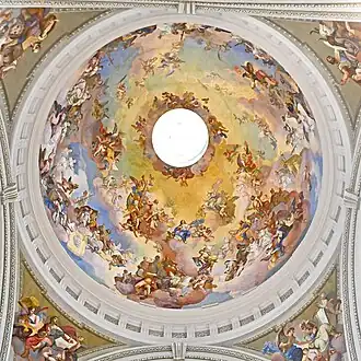 Fresque de la coupole.