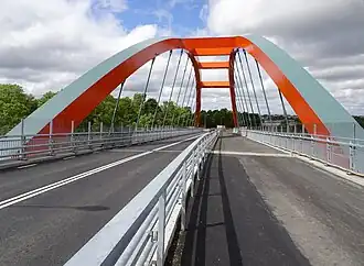 Le pont vu de l'est.