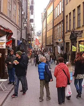 Image illustrative de l’article Västerlånggatan