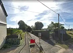 Vélo-rail à Saint-Loup-du-Gast.