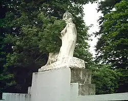 Une statue du vélodrome