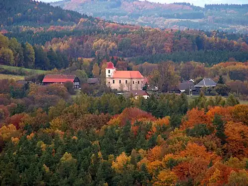 Vue de Bořejov.