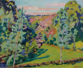 Vallée de la Sédelle, 1920Collection privée, Vente 2010.