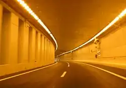 Tunnel sous le Jardin de Soares dos Reis, à Mafamude