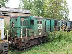 Deux unités, dont la BB 13 des HBL.