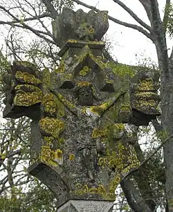 Détail de la croix.