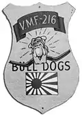 Insigne du VMF-216