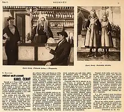 Roskvet, journal tchèque, 1931.