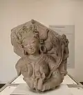 Vajra Tara. Statue datée du Xe siècle, trouvée dans le site de Sarnath près de Bénarès.