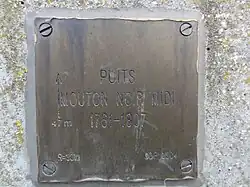 « Puits Mouton Noir Nord, 1761-1807 ».