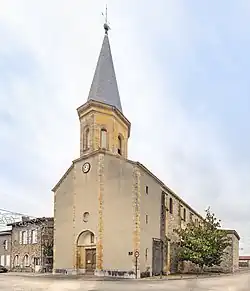 L'église Saint-Jean-Baptiste.