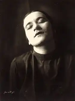 Valeska Gert photographiée par Suse Byk, c.1923-1925