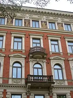 Balcon sur Valhallavägen