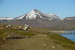 Vue de l'embouchure depuis Colesbukta