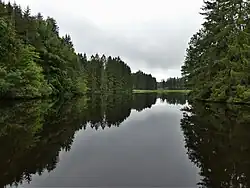 L'étang de la Chabassière.