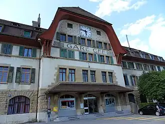 Image illustrative de l’article Gare de Vallorbe