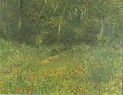 V. Van Gogh : Parc à Asnières.