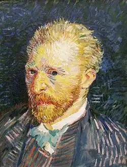 Autoportrait 1887 huile sur toile Musée d'Orsay
