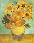 Vincent van Gogh, Vase avec douze tournesols, 1889