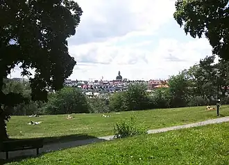 Vanadislunden au sud-ouest