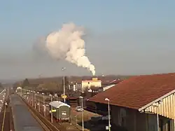 De l'usine produisant des panneaux de particules, il ne s'échappe que de la vapeur d'eau non nocive quoique parfois malodorante.
