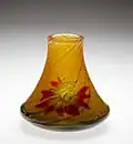 Vase en marqueterie de verre