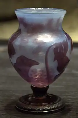 Vase aux pensées violettes, 1896.