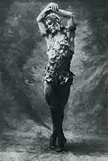 Nijinsky dans Le spectre de la rose Paris, 1911