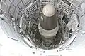 Un Titan II dans son silo au Titan Missile Museum à Green Valley en Arizona.