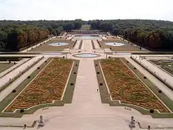 Les broderies du parc de Vaux-le-Vicomte