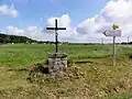 Croix de chemin, Port de Vaux.