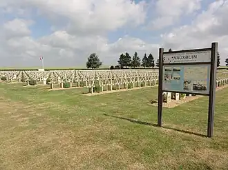 La nécropole nationale française.