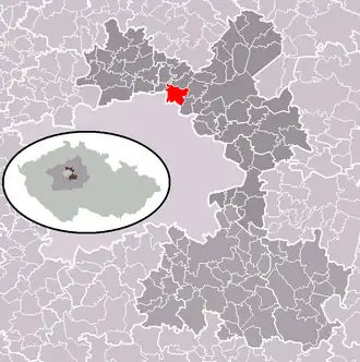 Localisation de Veleň