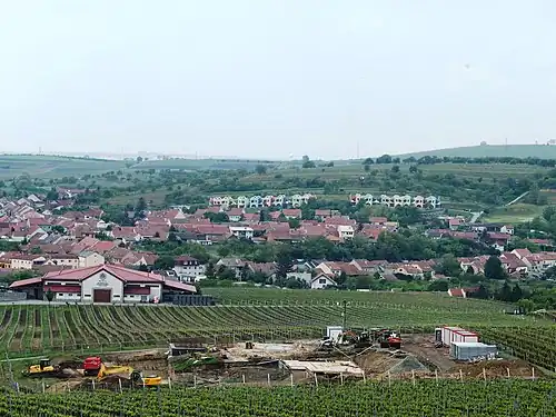 Vue générale de Velké Pavlovice.