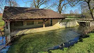 La Morthe au lavoir de Vellefrange.