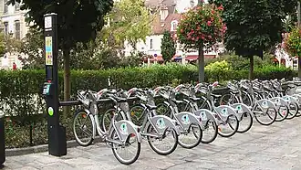 Borne de la place Grangier