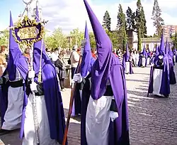 Procession religieuse à Grenade