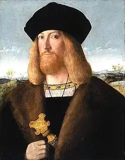 Gentilhomme à la barbe1508-1510collection particulière