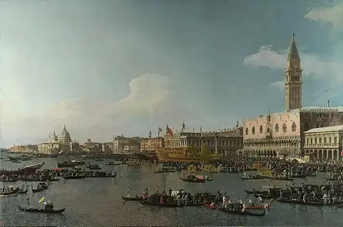 Le Bassin de San Marco le jour de l'Ascension, vers 1740National Gallery, Londres