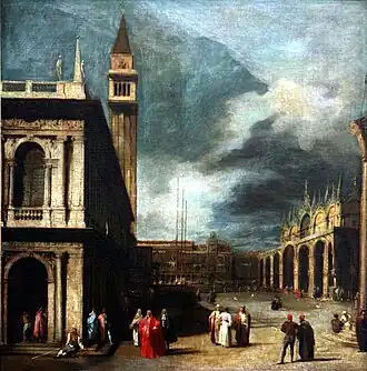 Venise, la Piazzetta San Marco, vers 1740Musée des Beaux-Arts de Brest