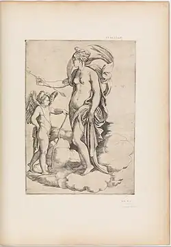 Venus et Cupidon, vers 1525.
