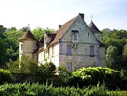 Le manoir de Saint-Germain, façades est et nord.
